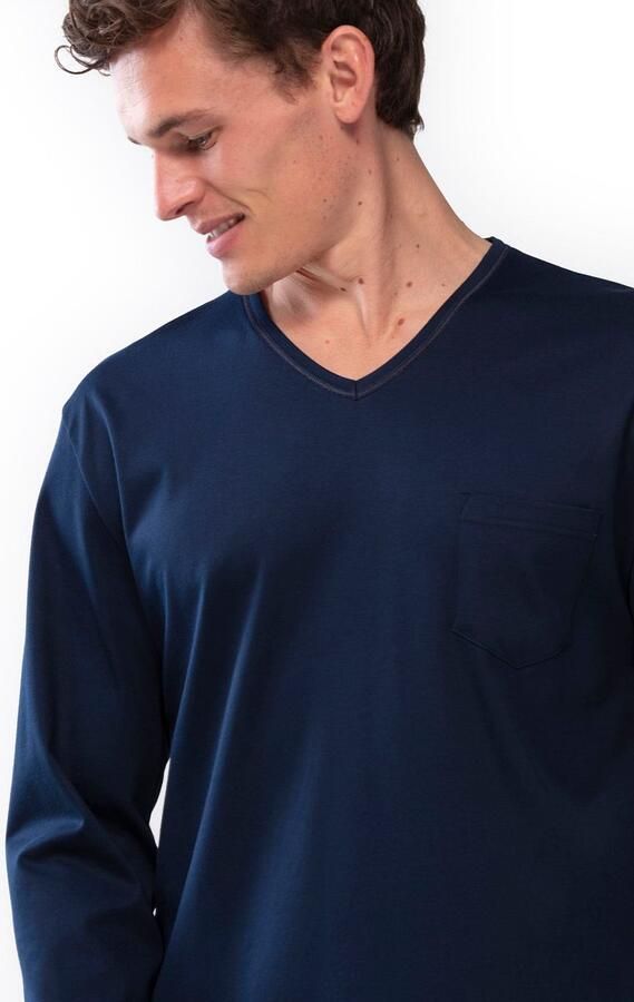 Mey Pyjama's nachthemden Nachtkleding Lang Blauw - Foto 2