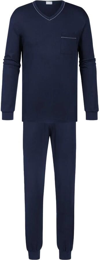 Mey Nachtkleding Lang Blauw