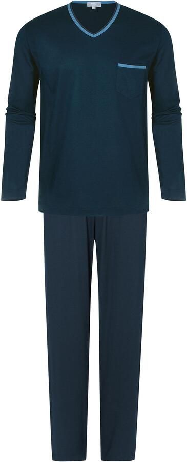 Mey Nachtkleding Lang Donkerblauw