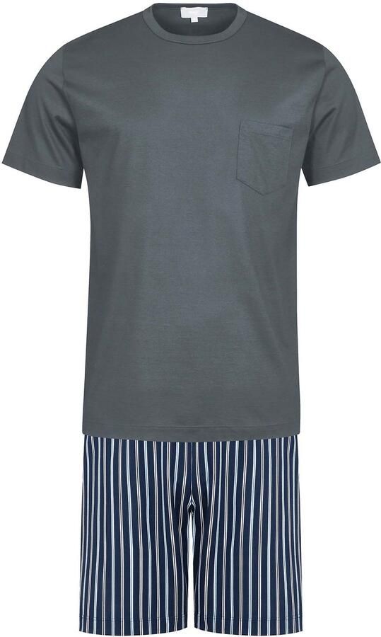 Mey Nachtkleding Portimo Kort Grijs - Foto 4