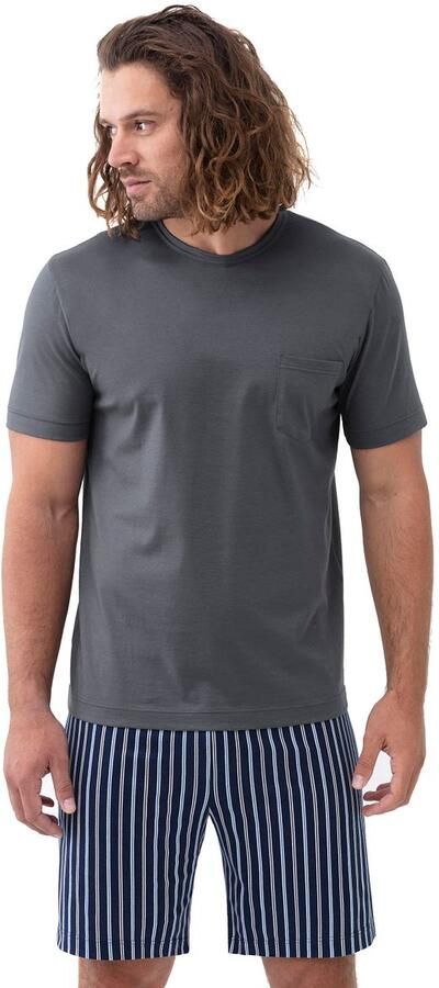 Mey Nachtkleding Portimo Kort Grijs - Foto 2