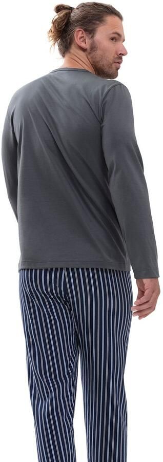 Mey Nachtkleding Portimo Lang Grijs - Foto 4