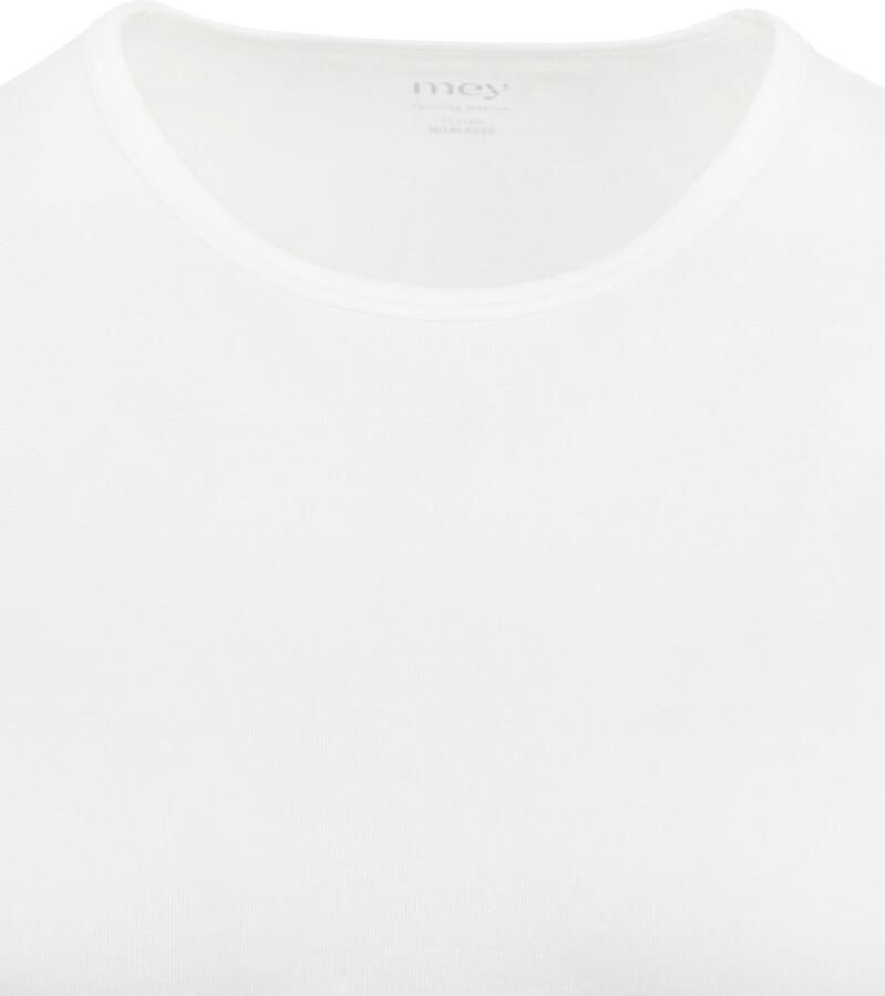 Mey T-shirt met geribde ronde hals model 'NOBLESSE' - Foto 2