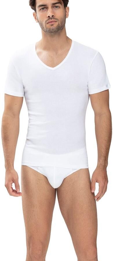 Mey Shirt met V-hals Noblesse zonder opstaande zijnaad - Foto 8