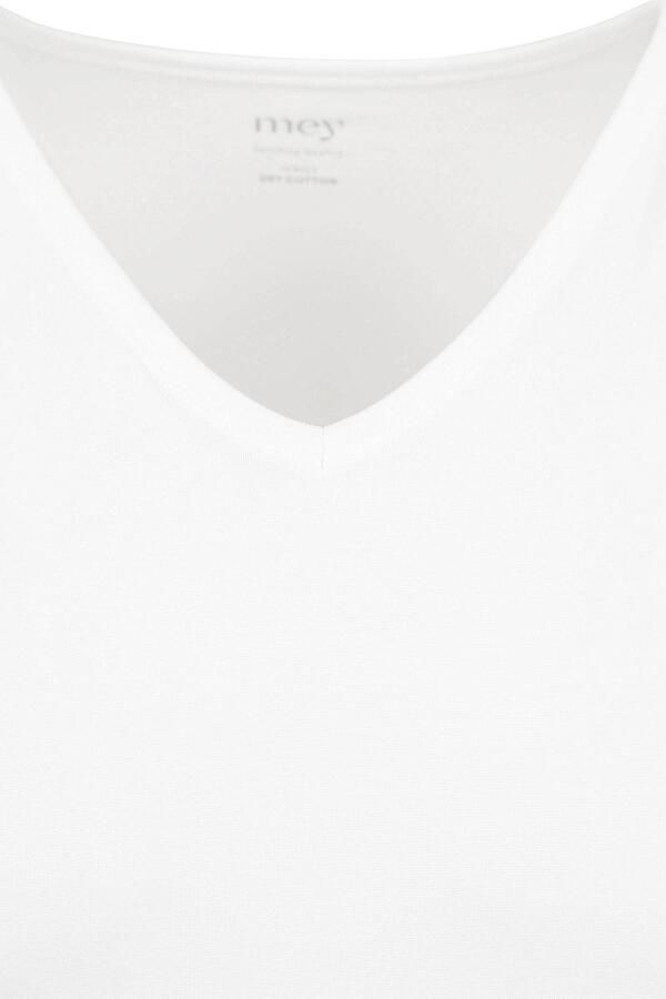 Mey V-hals Dry Cotton Muscle Singlet Wit - Foto 3