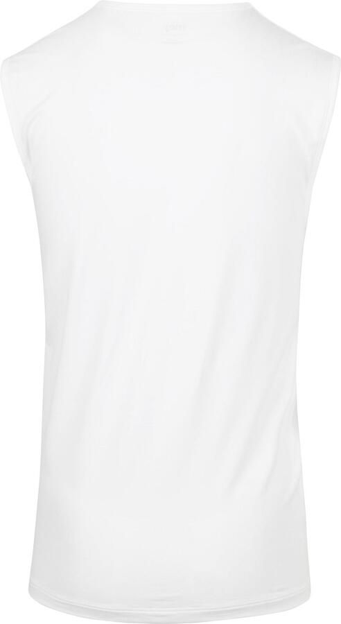 Mey V-hals Dry Cotton Muscle Singlet Wit - Foto 4