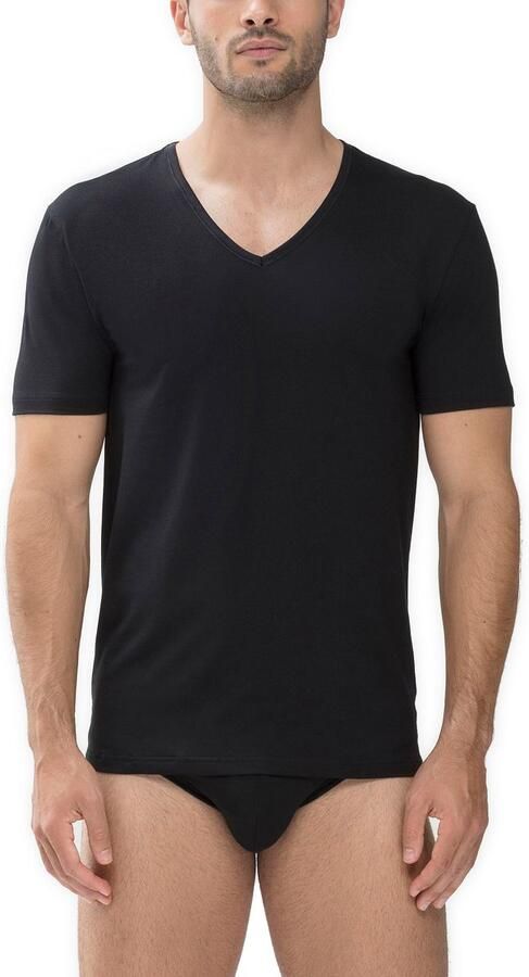 Mey Shirt voor eronder Dry Cotton met v-hals en halve mouwen - Foto 11
