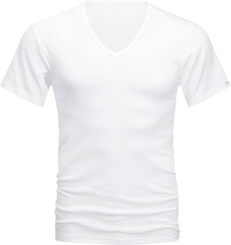 Mey Noblesse V-hals T-shirt Wit