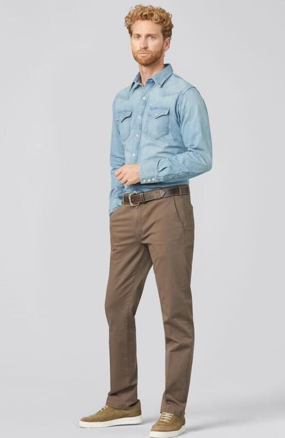 Meyer Beige Broek 9-316 35 Beige Heren - Foto 3