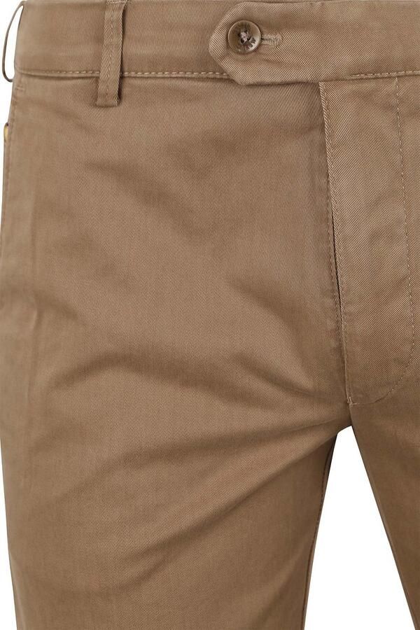 Meyer Beige Broek met Regular Fit en Hoogwaardige Afwerking Beige Heren - Foto 8