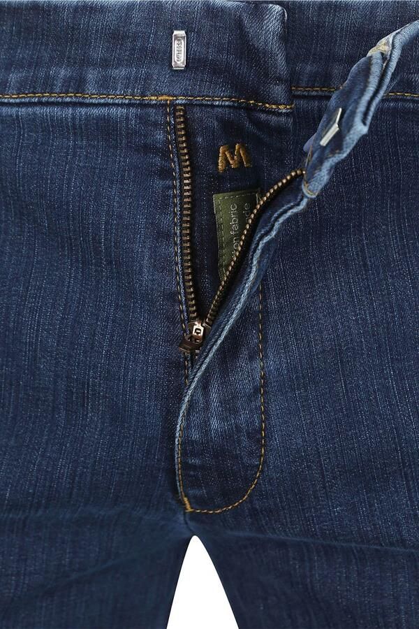 Meyer Blauwe Steen Regular Fit Jeans Blue Heren - Foto 4