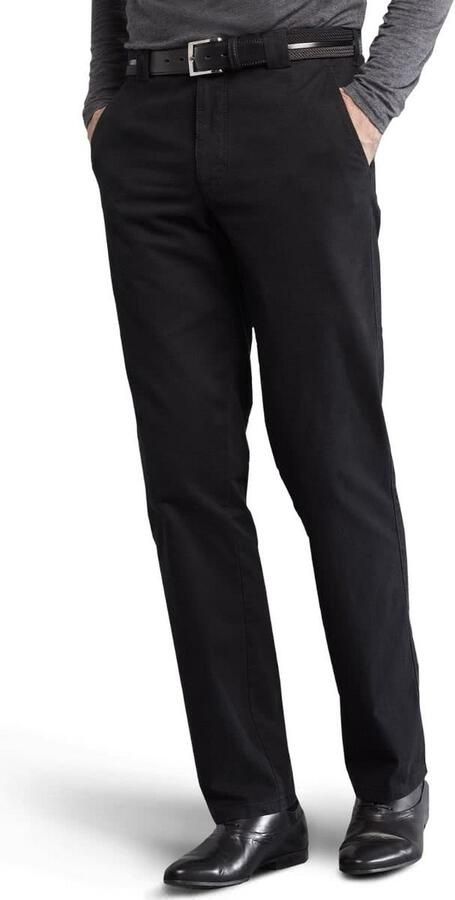 Meyer Pantalon flatfront zwart Roma - Foto 3