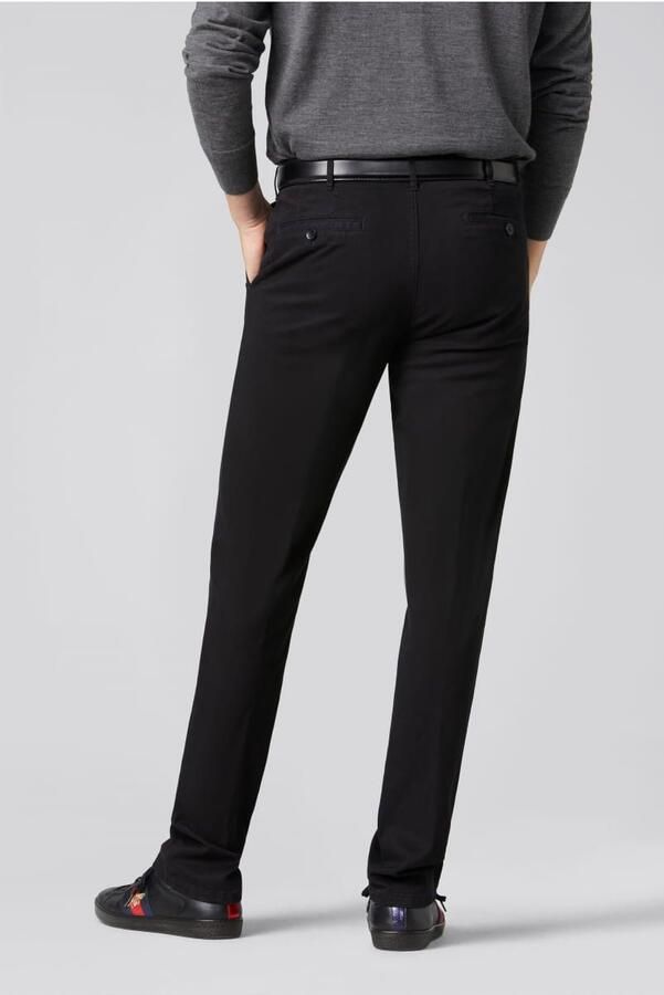 Meyer Pantalon flatfront zwart Roma - Foto 2