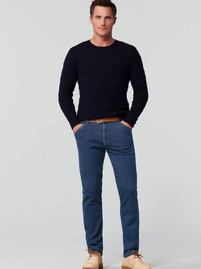 Meyer Broek Chicago Broek Donkerblauw