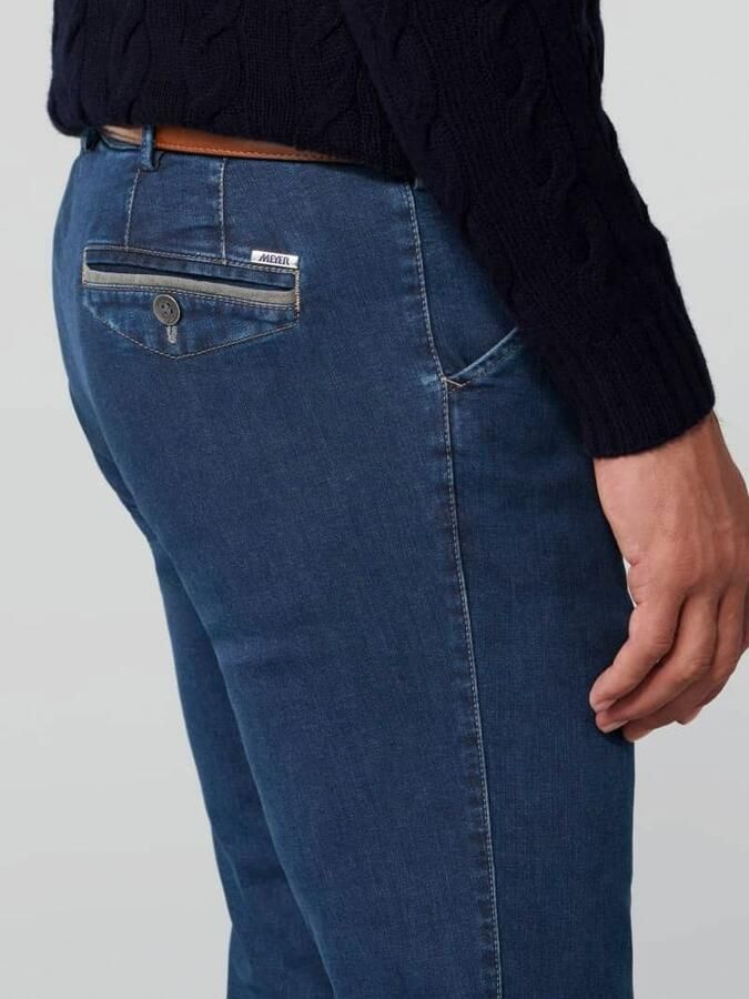 Meyer Chicago Broek Donkerblauw - Foto 4