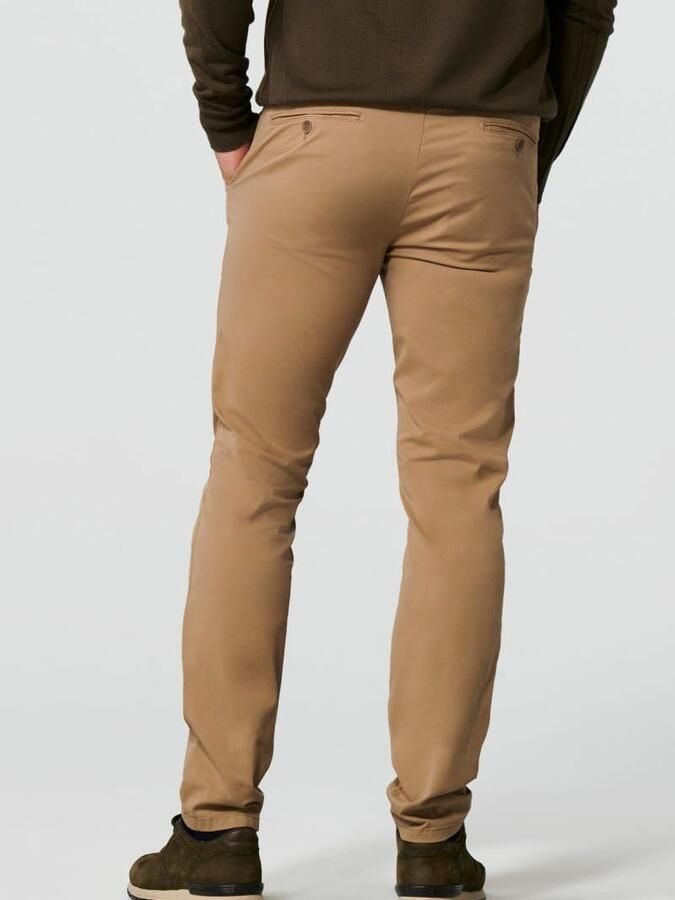 Meyer Beige Broek met Regular Fit en Hoogwaardige Afwerking Beige Heren - Foto 3
