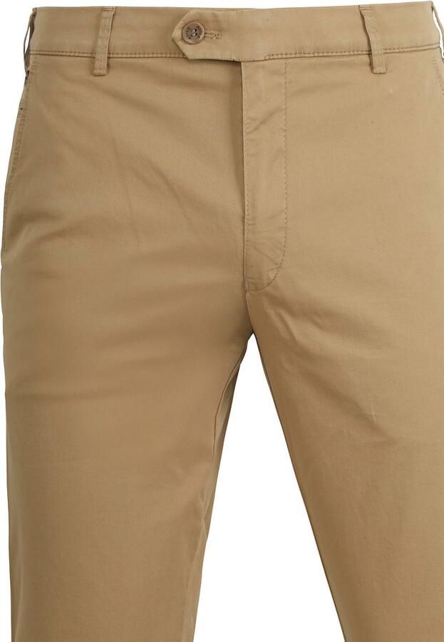 Meyer Beige Broek met Regular Fit en Hoogwaardige Afwerking Beige Heren - Foto 7