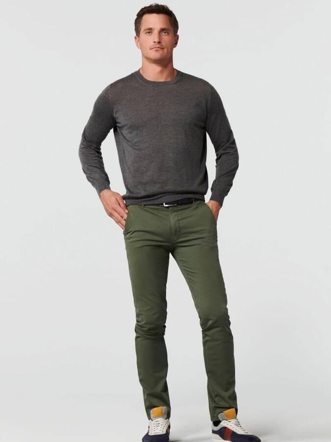 Meyer Broek Chino Bonn Donkergroen - Foto 2