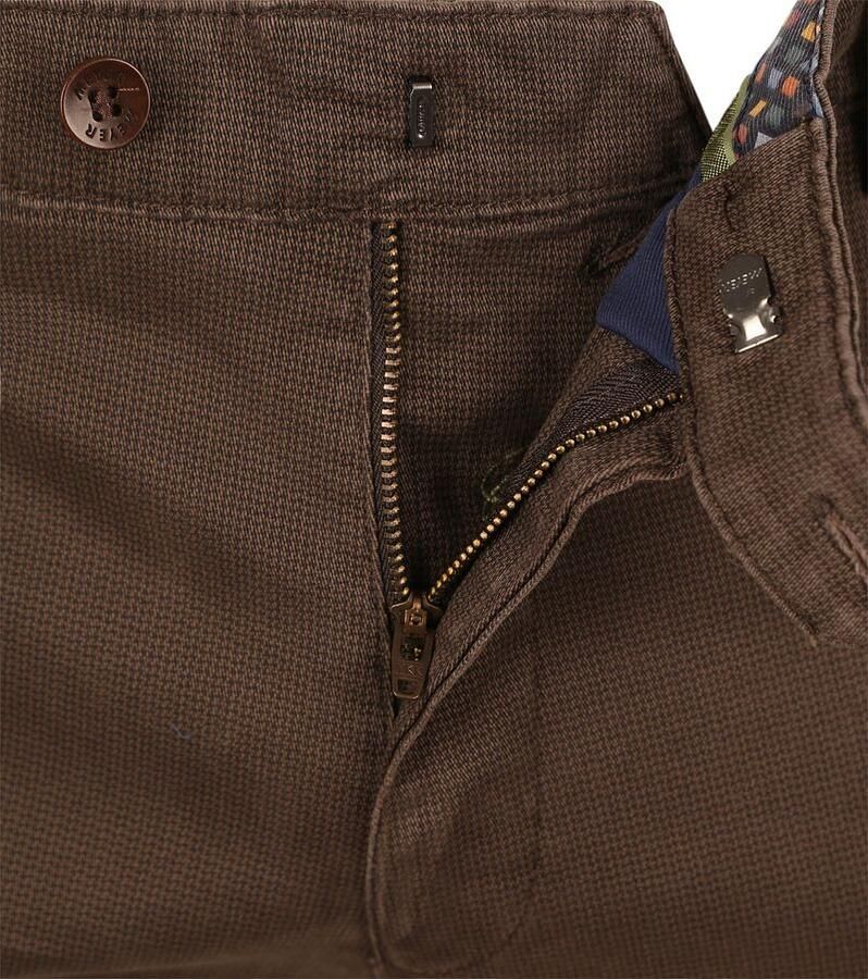 Meyer Chino Bonn Print Taupe - Foto 2