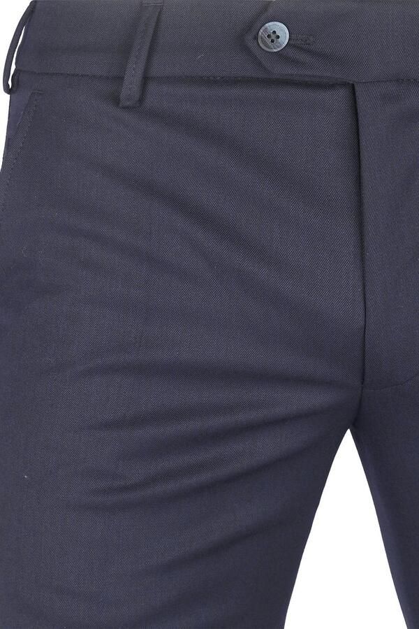 Meyer Chino Bonn Wol Blend Navy - Foto 5