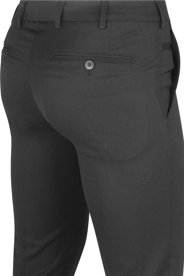 Meyer Chino Bonn Wol Blend Zwart - Foto 3