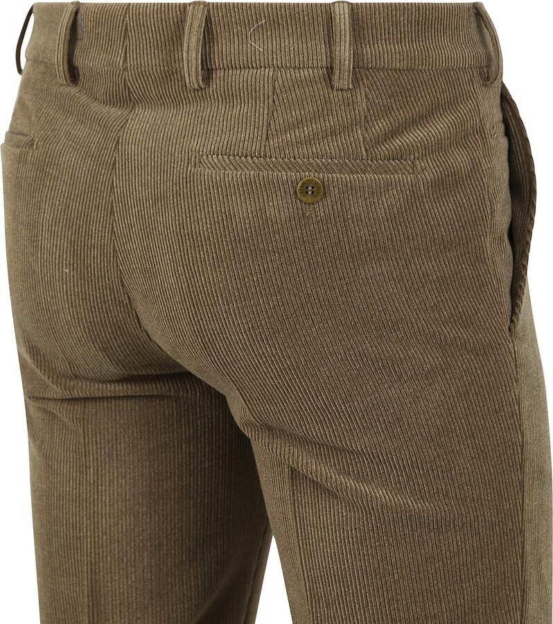 Meyer Chino Roma Wol Corduroy Olijfgroen - Foto 2