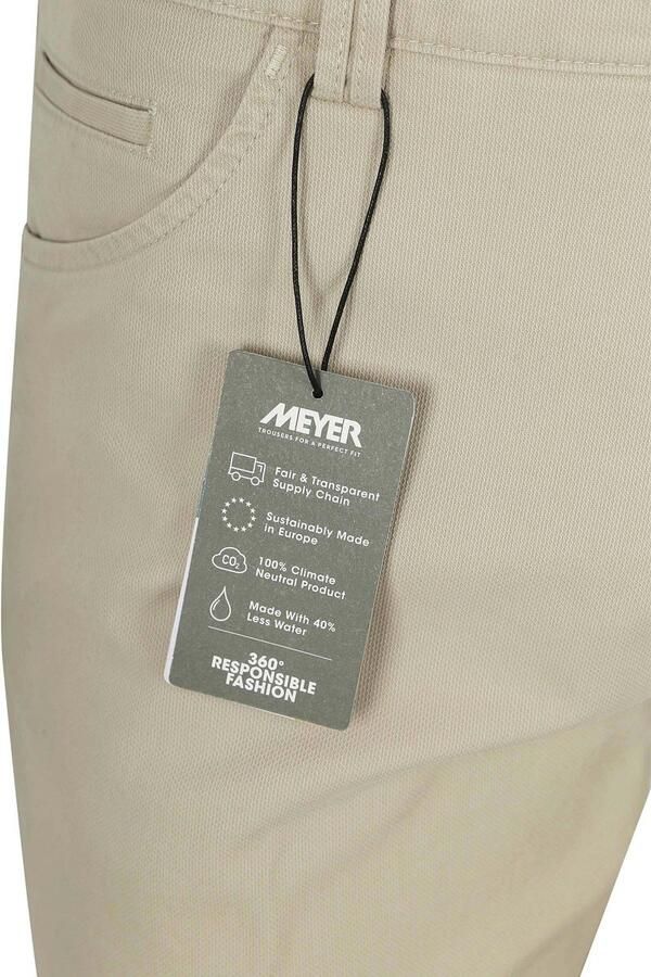 Meyer Dublin Broek Lichtbeige - Foto 5