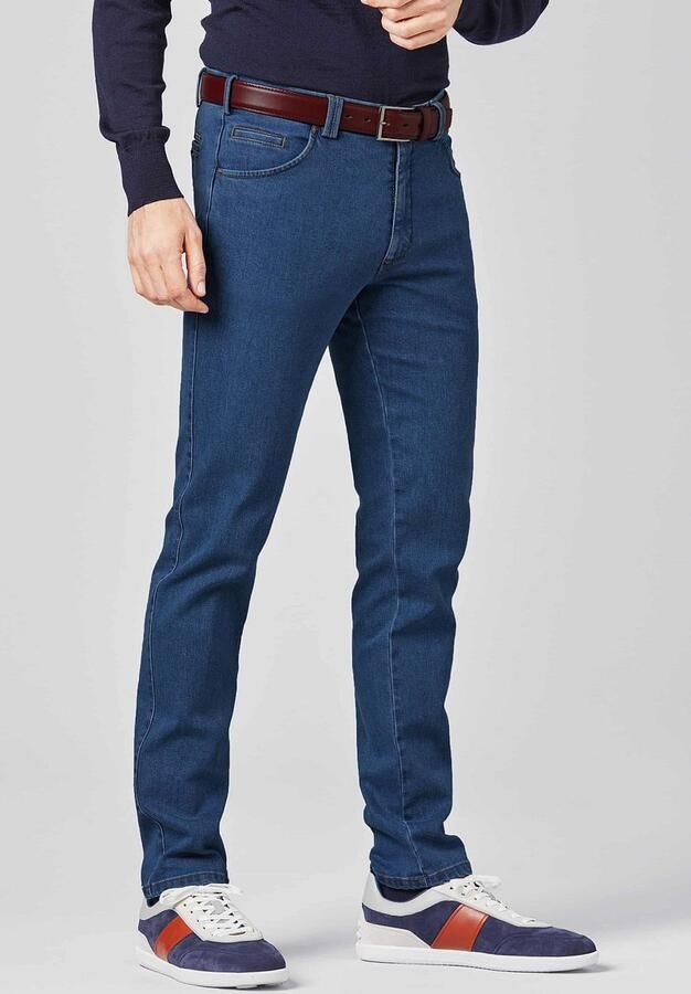 Meyer Blauwe Jeans voor Perfecte Pasvorm Blue Heren - Foto 2