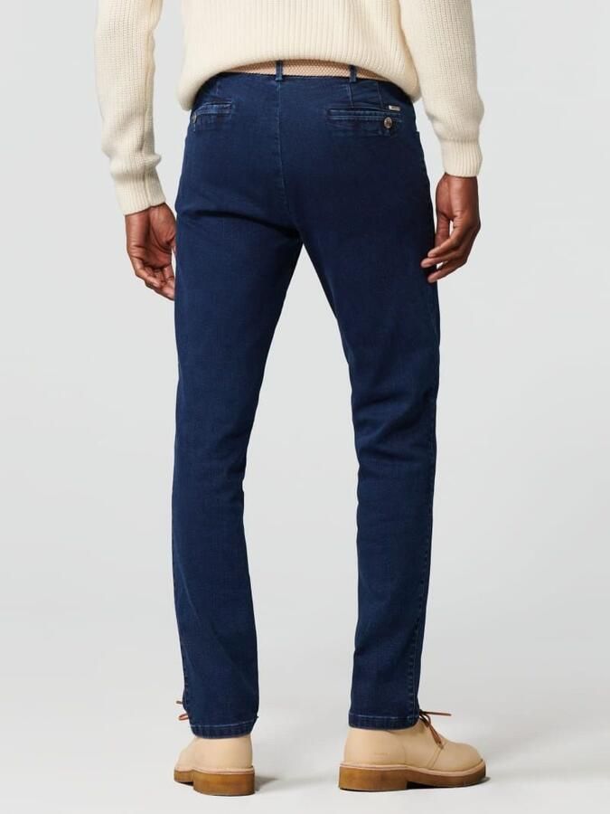 Meyer Straight Jeans Dublin Donkerblauw - Foto 3