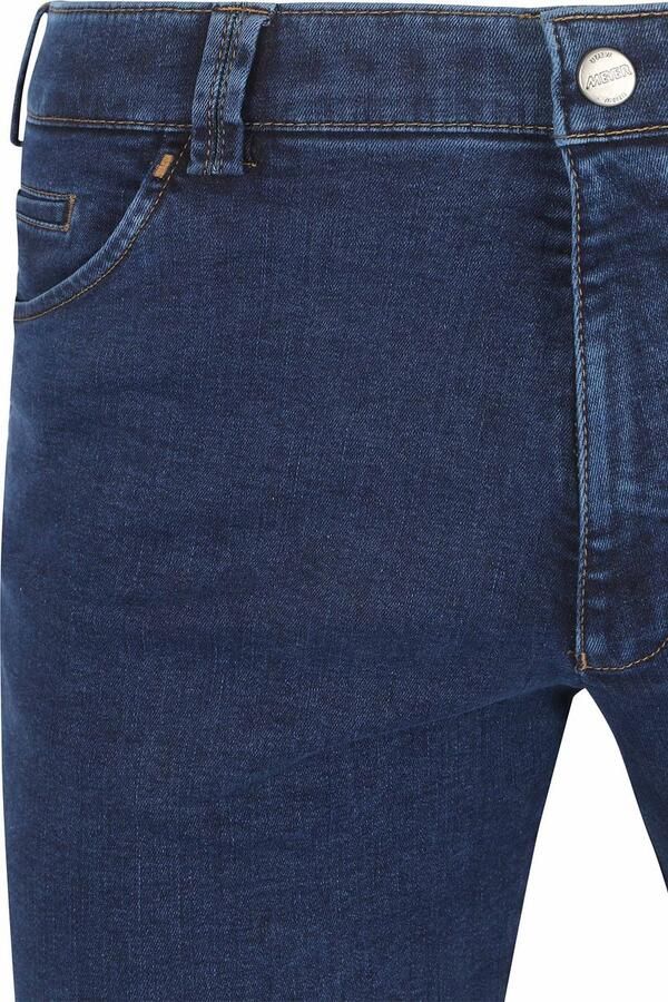 Meyer Straight Jeans Dublin Donkerblauw - Foto 4