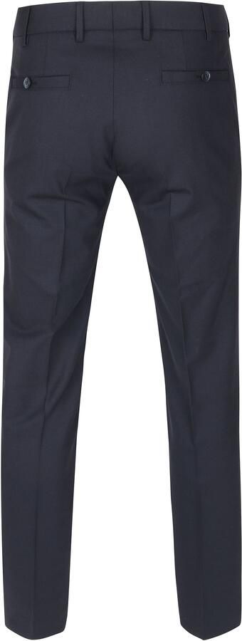 Meyer broek Roma wol stretch donker blauw - Foto 4
