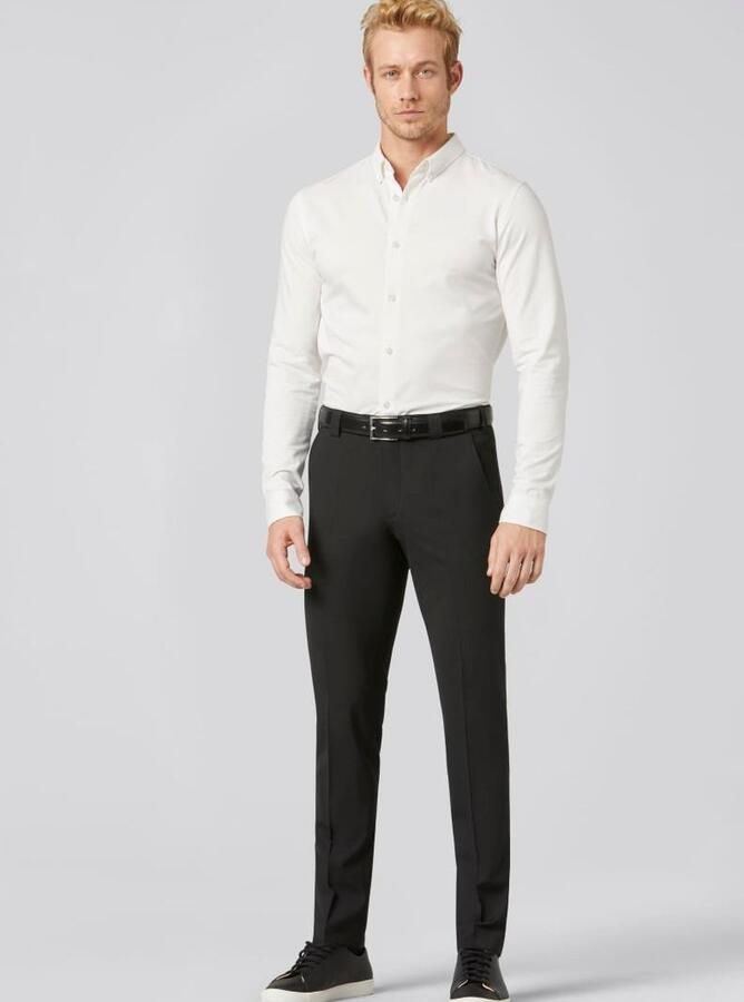 Meyer Broek Pantalon Roma Wolmix Zwart - Foto 3