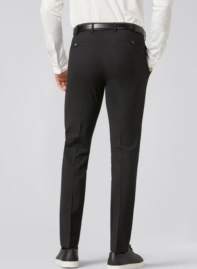Meyer Broek Pantalon Roma Wolmix Zwart - Foto 4