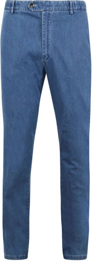 Meyer Oslo Denim Chino Blauw