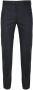 Meyer Pantalon Roma Wolmix Antraciet Zwart Heren - Thumbnail 1