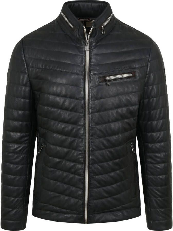 Milestone Damiano Jas Donkerblauw Blauw Heren