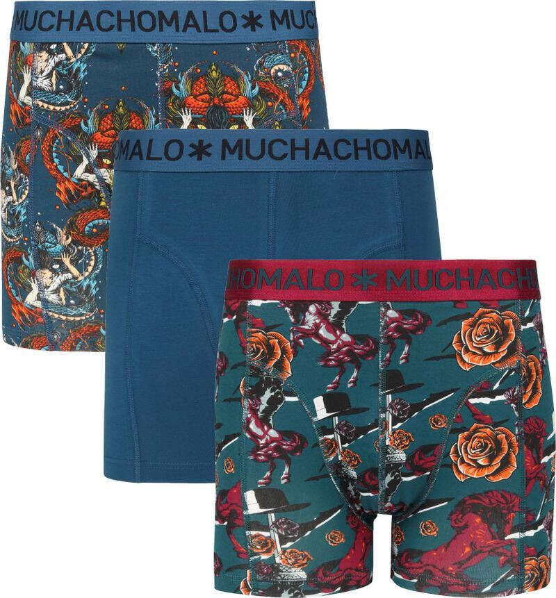 Muchachomalo boxershort Zorro Brucelee (set van 3)