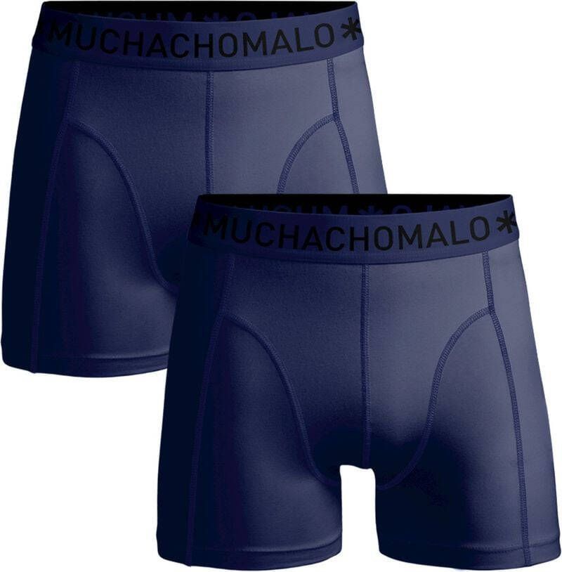 Muchachomalo Boxershorts Microfiber 2-Pack Navy