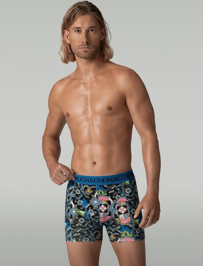 Muchachomalo Boxershorts 10-Pack Print Solid - Foto 2