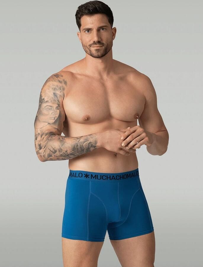 Muchachomalo Boxershorts 10-Pack Print Solid - Foto 3