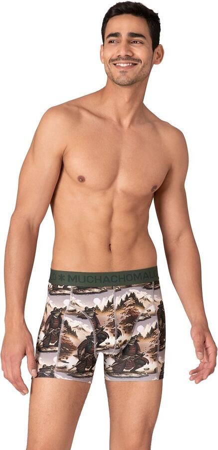 Muchachomalo Golden Solid Boxershorts Heren (12-pack) - Foto 3