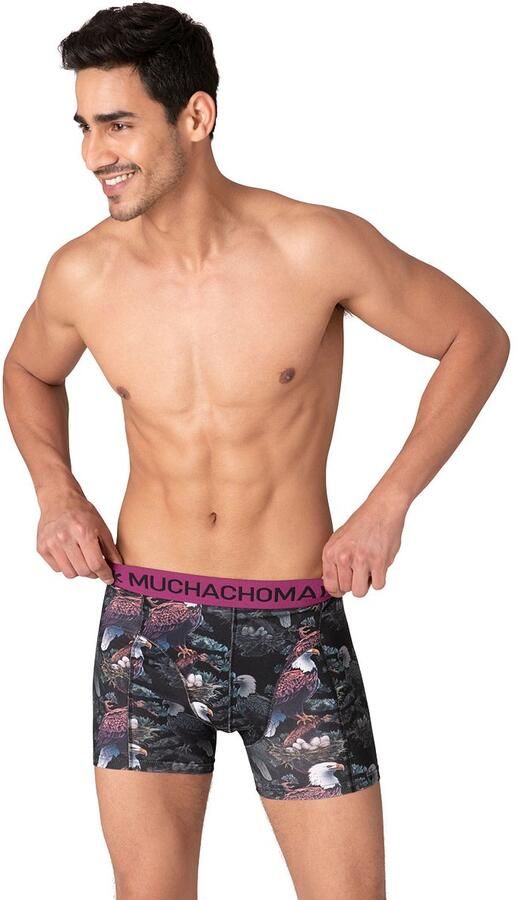 Muchachomalo Golden Solid Boxershorts Heren (12-pack)