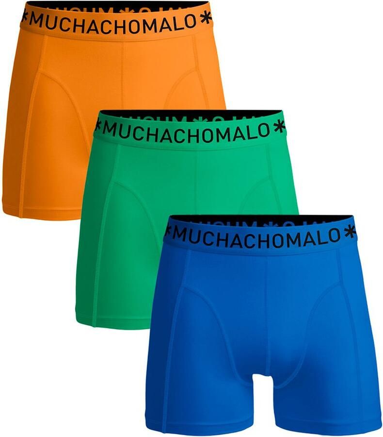 Muchachomalo Solid Boxers Heren (3-pack) - Foto 3