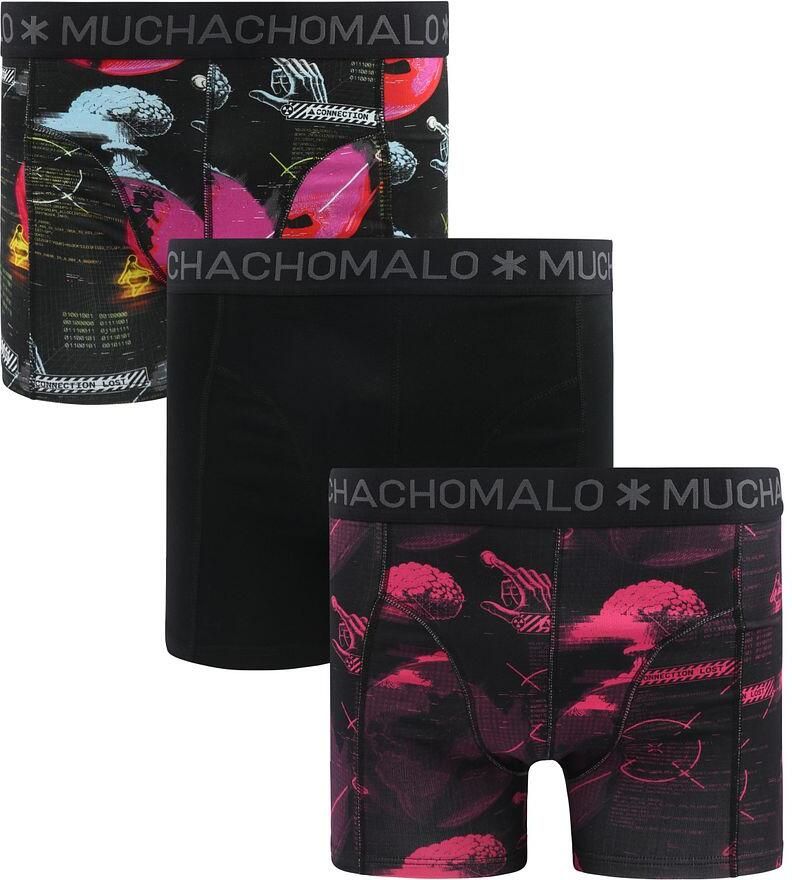 Muchachomalo Boxershorts 3-Pack Binary