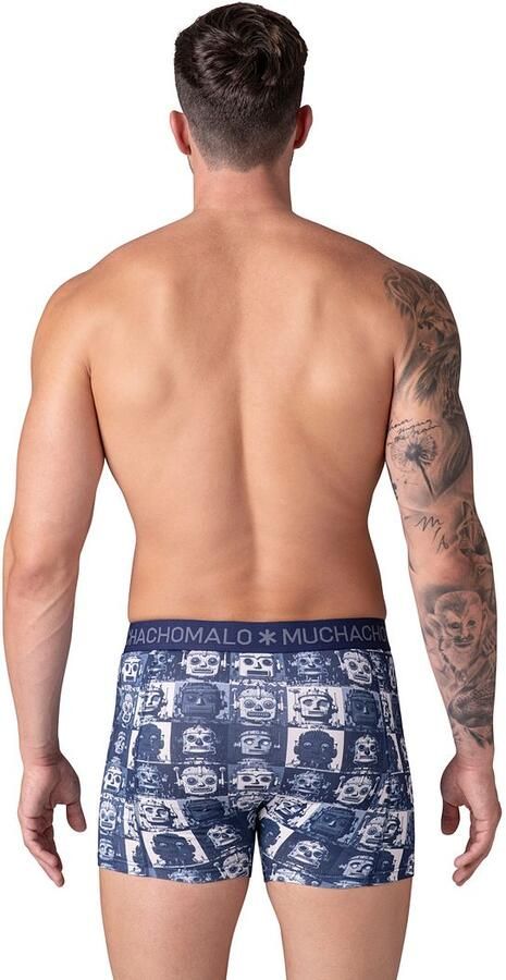 Muchachomalo Boxershorts 3-Pack Robot Heads - Foto 2