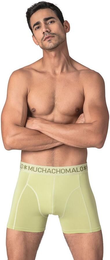 Muchachomalo Solid Zwembroek Groen - Foto 5