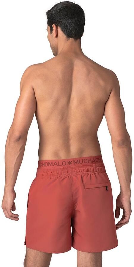Muchachomalo Solid Zwembroek Rood - Foto 4