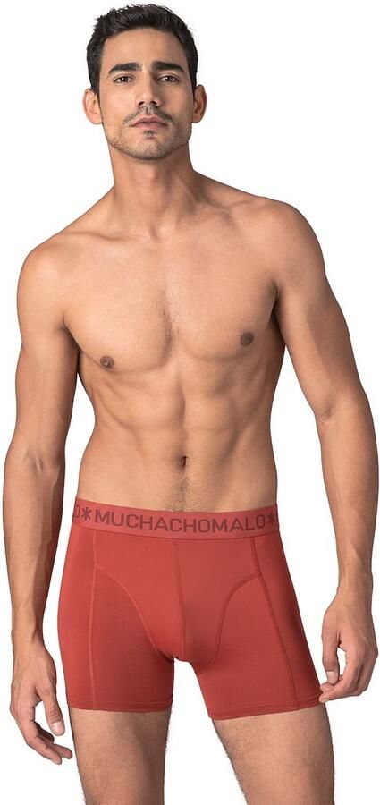 Muchachomalo Solid Zwembroek Rood - Foto 5