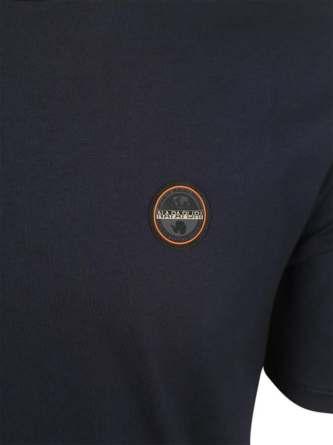 Napapijri Badge T-shirt Navy - Foto 2
