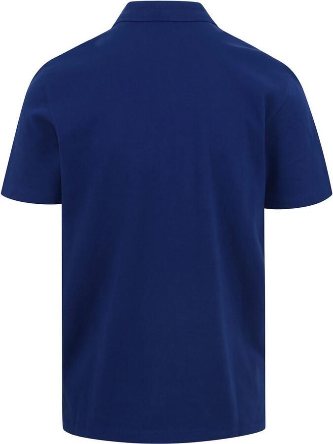 Napapijri Blauw Katoenen Polo Shirt Logo Borduurwerk Blue Heren - Foto 2